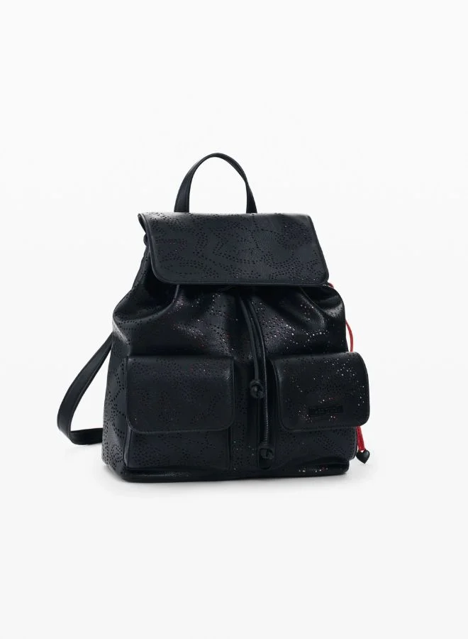 DESIGUAL Small Perforated Backpack